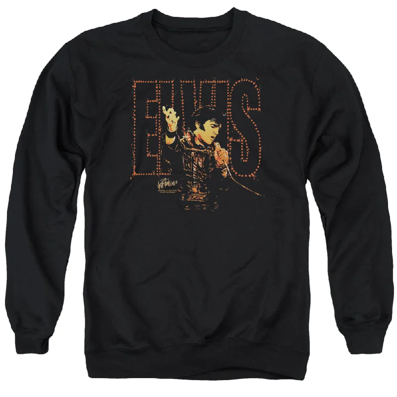 Bargain Bin Elvis Presley Sweatshirt Take My Hand Black Pullover