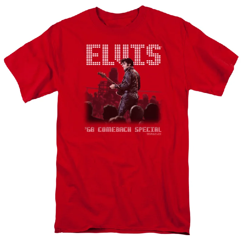 Buy Now Elvis Presley T-Shirt 68 Comeback Special Red Tee