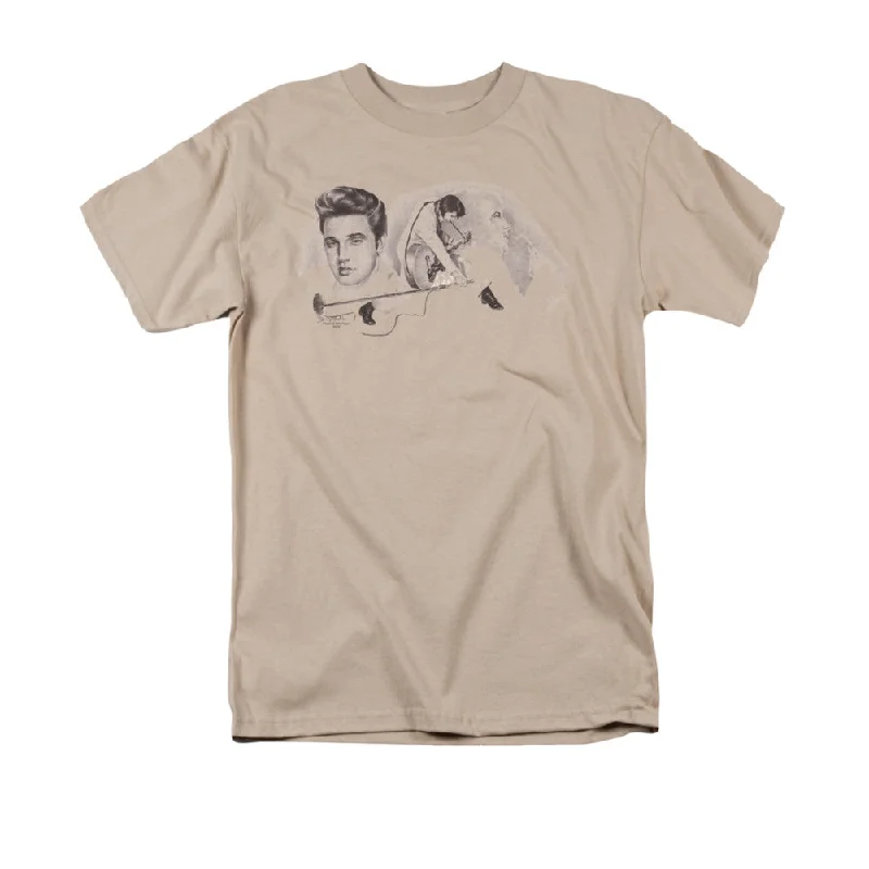 Huge Savings Elvis Presley T-Shirt American Trilogy Sand Tee