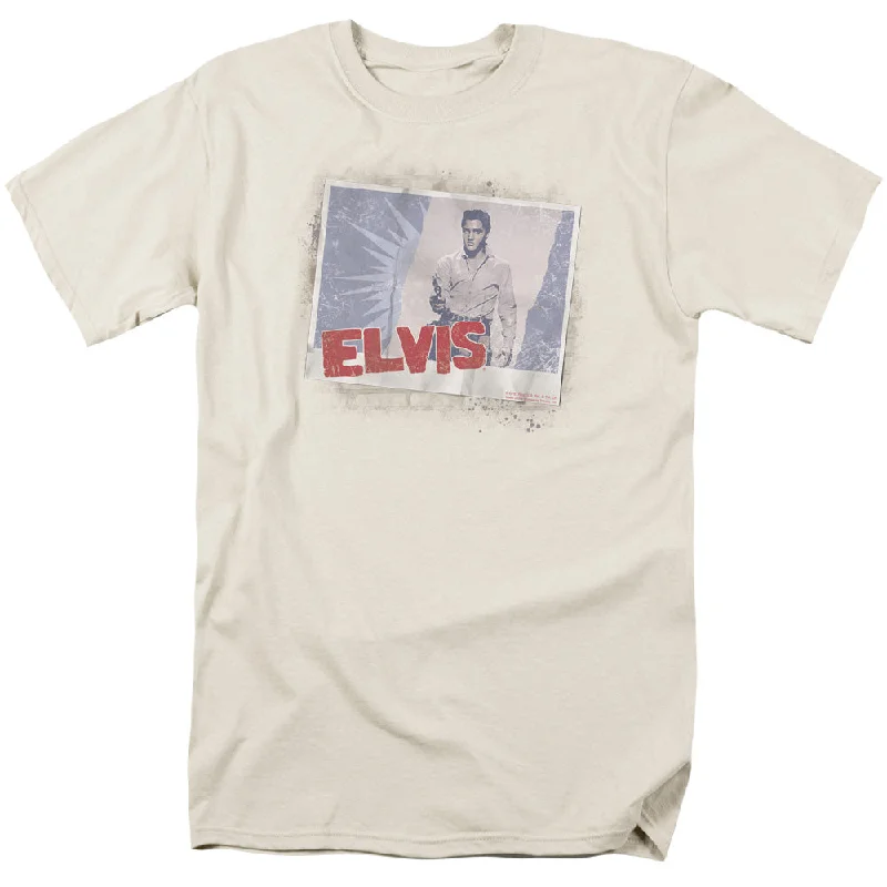 Best Seller Elvis Presley T-Shirt Photo Sand Tee