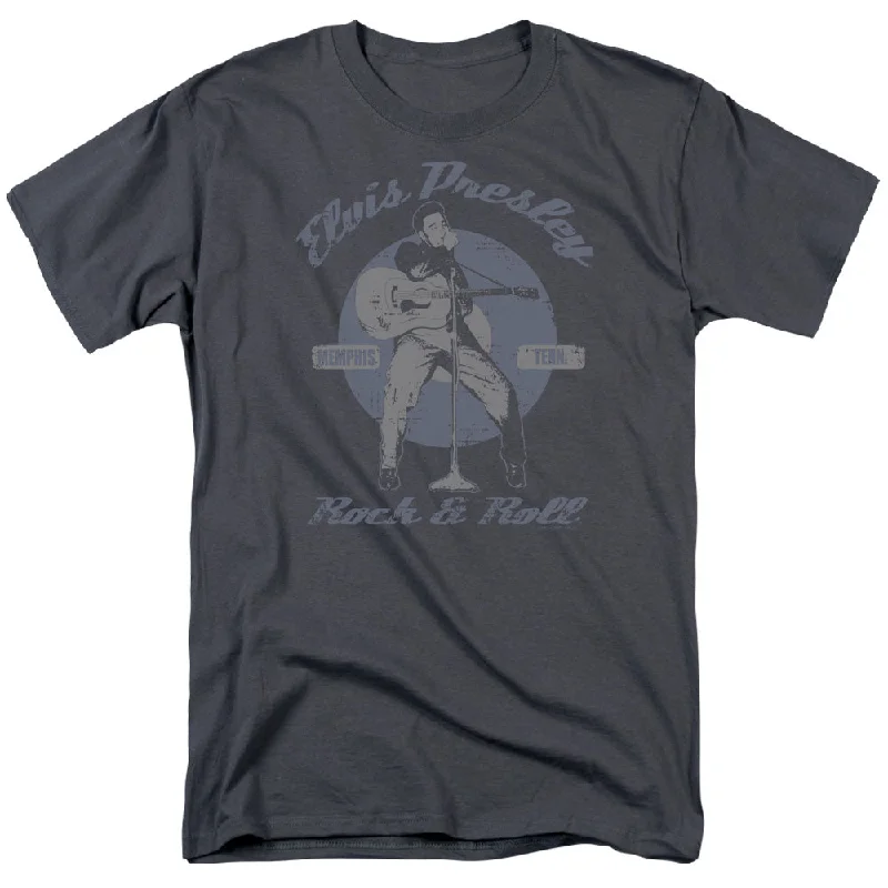 Price Rollback Elvis Presley T-Shirt Rock and Roll Charcoal Tee