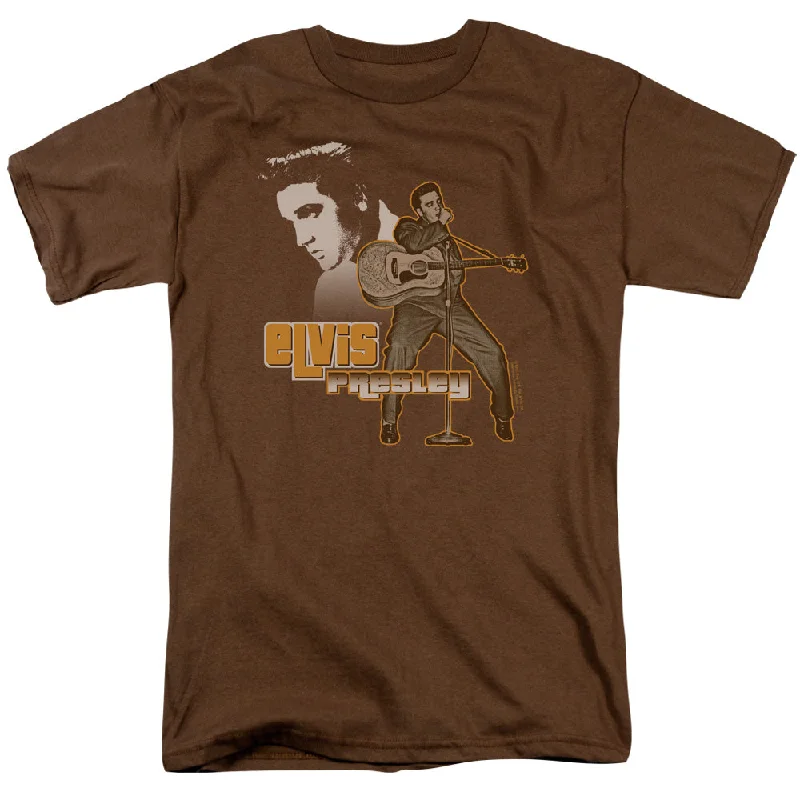 Lowest Price Elvis Presley T-Shirt Singing Coffee Tee