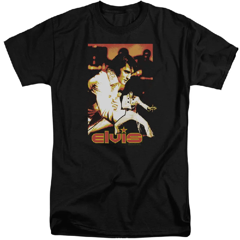 Factory Direct Sale Elvis Presley Tall T-Shirt Moves Black Tee