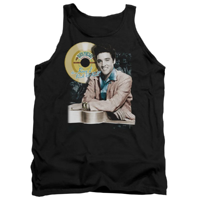 Deal of the Week Elvis Presley Tanktop Golden Records Black Tank
