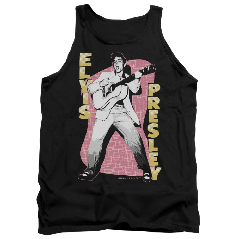 Now or Never Elvis Presley Tanktop In The Moment Black Tank