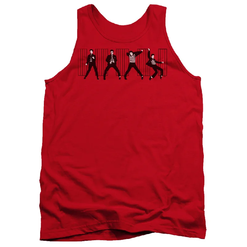 Don’t Miss Out Elvis Presley Tanktop Jailhouse Rock Red Tank