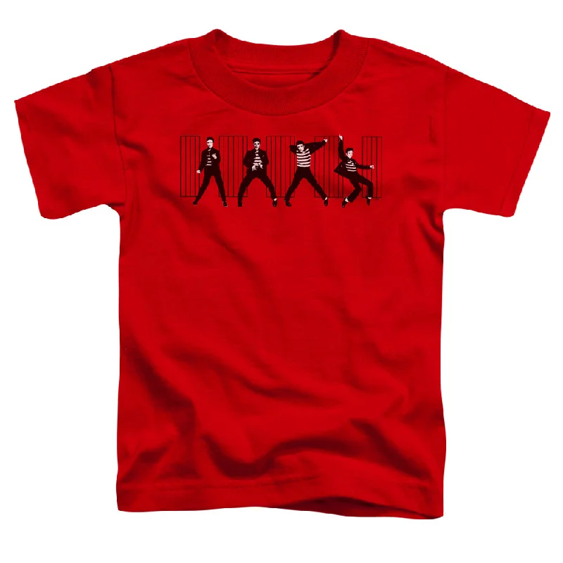Special Buy Elvis Presley Toddler T-Shirt Jailhouse Rock Red Tee
