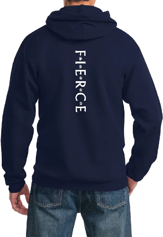 Huge Discounts Fierce Hoodie Back Print