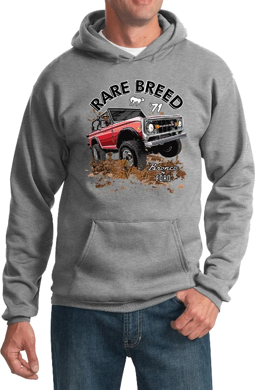 Anniversary Sale Ford 1971 Bronco Rare Breed Hoodie