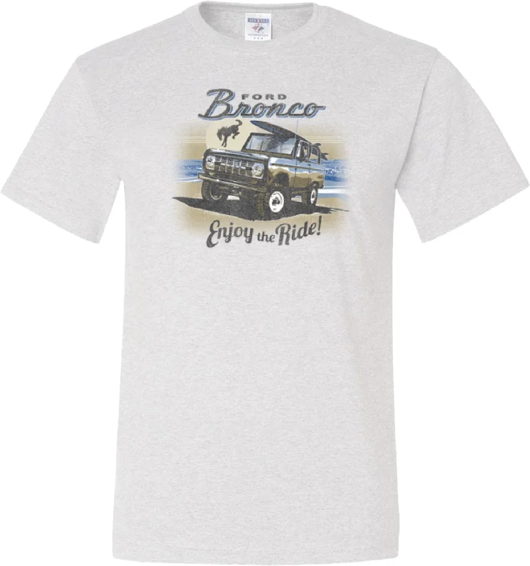 Now or Never Ford Bronco Enjoy the Ride Tall T-shirt