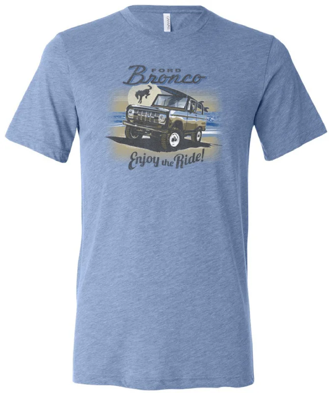 Midnight Madness Ford Bronco Enjoy the Ride Tri Blend T-Shirt