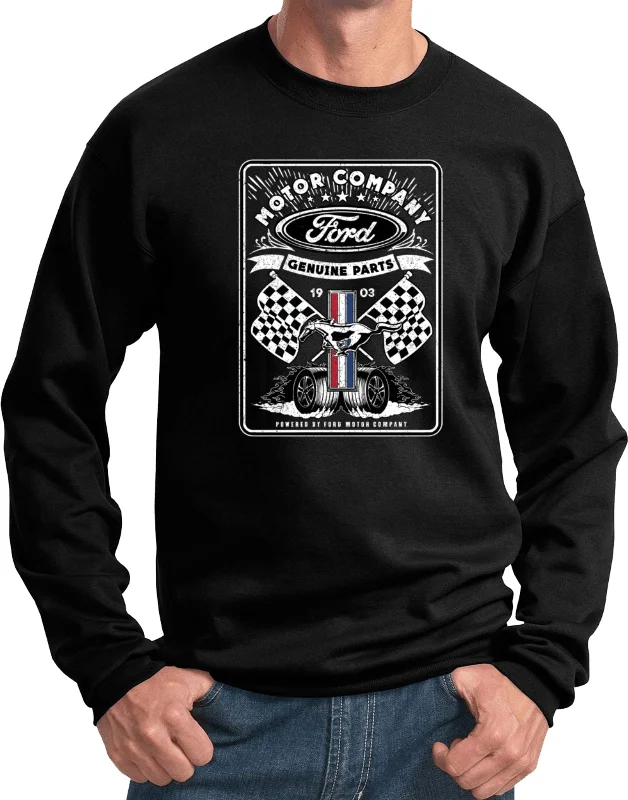 Bonus Savings Ford Genuine Parts Racing Sweatshirt