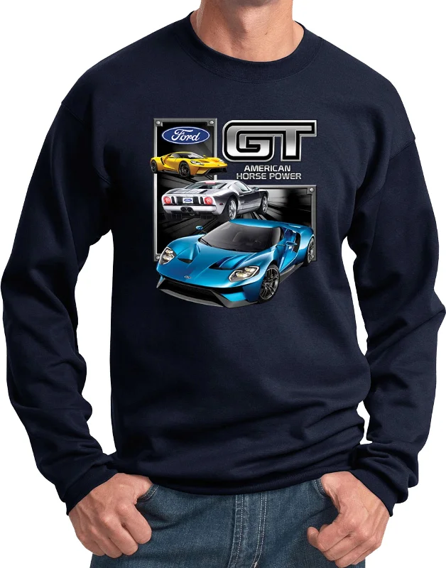 Now or Never Ford GT Supercar Sweatshirt