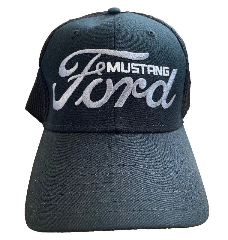 Great Deals Ford Mustang Hat Mesh Back Embroidered Cap