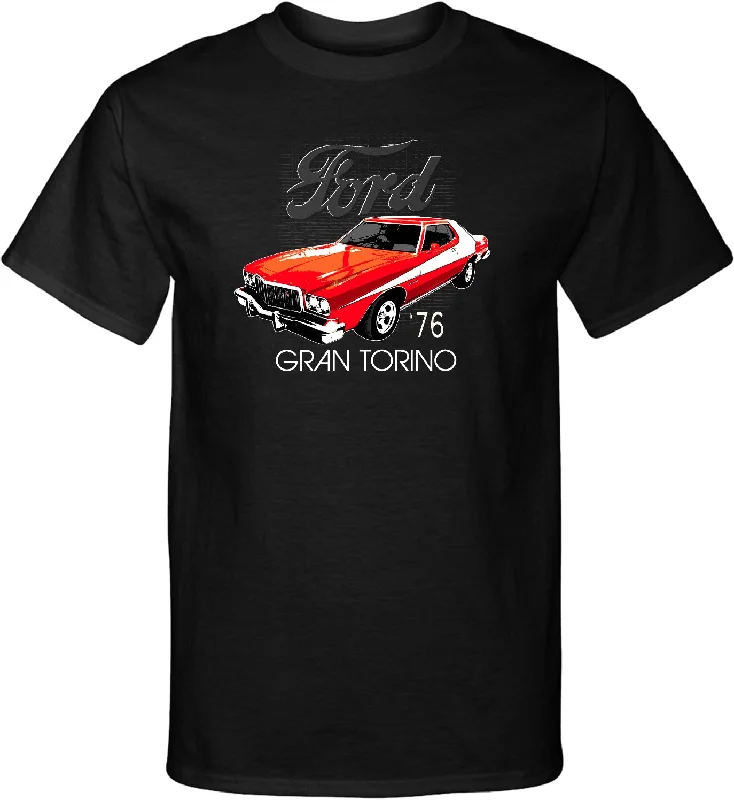 Price Rollback Ford Tall T-shirt 1976 Red Gran Torino
