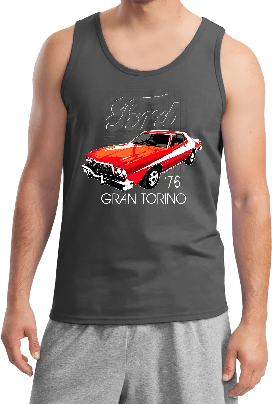 Price Cut Ford Tank Top 1976 Red Gran Torino