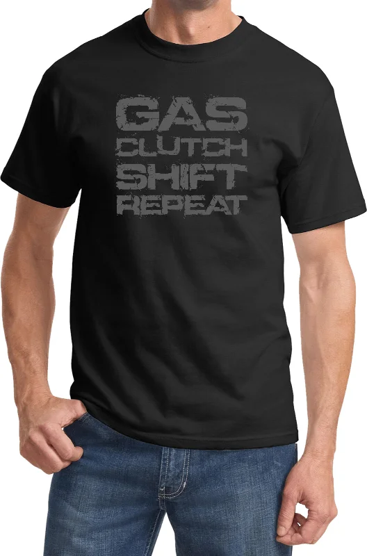 Exclusive Preview Gas Clutch Shift Repeat Test Shirt