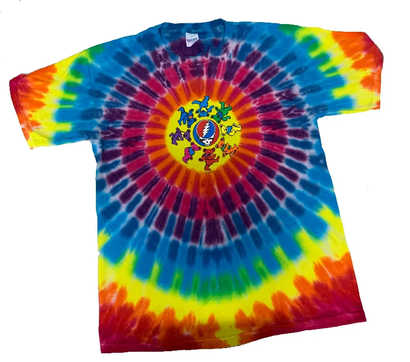 Weekend Flash Sale Grateful Dead Kids T-Shirt Circle Bears Tie Dye Tee