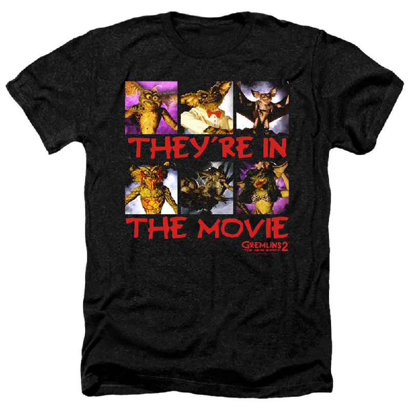 Buy More, Save More Gremlins 2 Heather T-Shirt They're in the Movie Black Tee