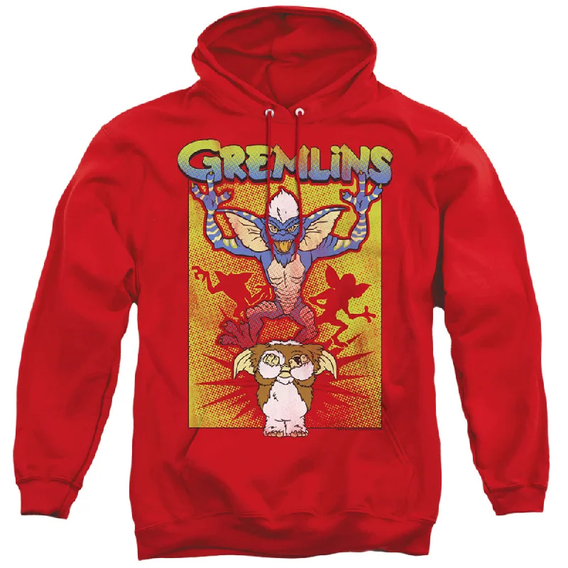 Final Markdown Gremlins 2 Hoodie Gizmo's Afraid Red Hoody