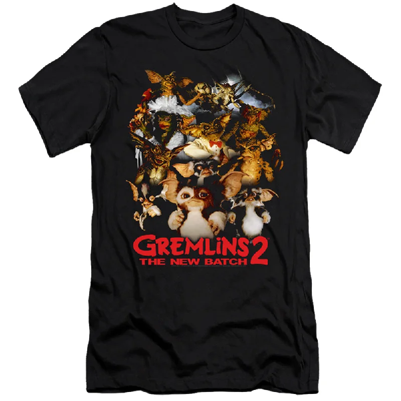 Special Price Gremlins 2 Premium Canvas T-Shirt Mogwai Crew Black Tee