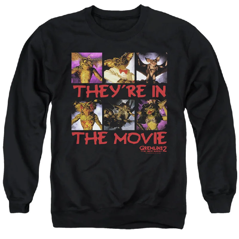 Weekend Deal Gremlins 2 Sweatshirt They're in the Movie Black Pullover