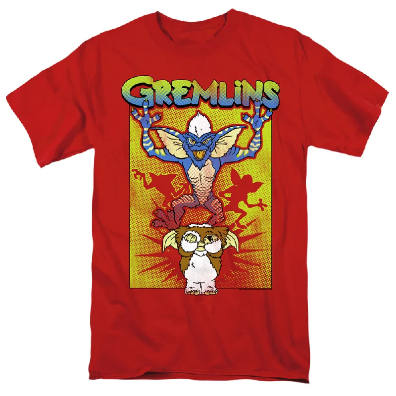 Deal of the Week Gremlins 2 T-Shirt Gizmo's Afraid Red Tee