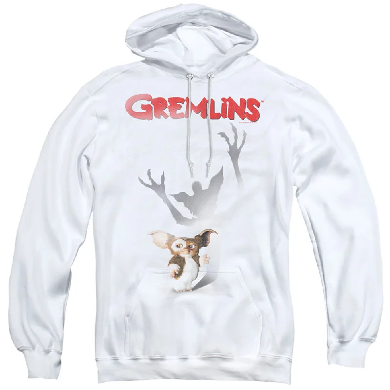 Don't Wait Gremlins Hoodie Shadow Poster White Hoody