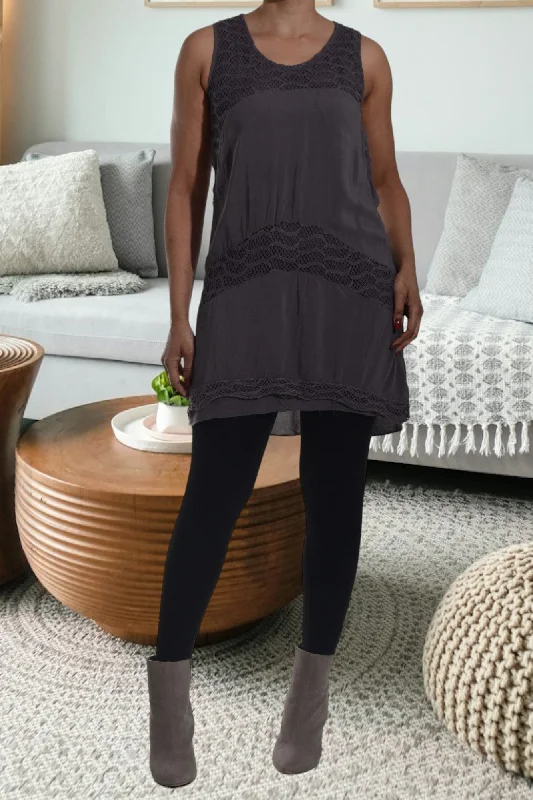 Price Meltdown Grey Dress Top