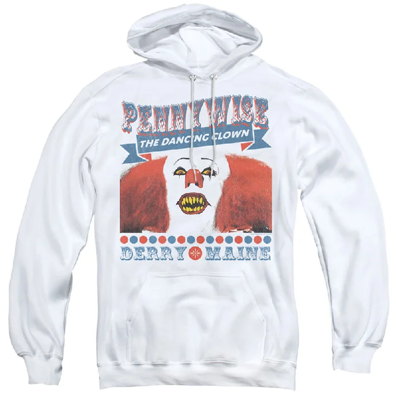 Stock Up and Save IT Movie Hoodie Pennywise The Dancing Clown White Hoody