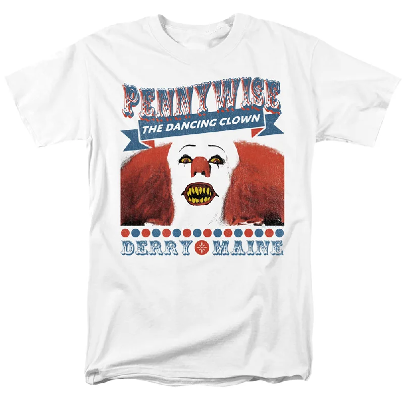 Buy More, Save More IT Movie T-Shirt Pennywise The Dancing Clown White Tee