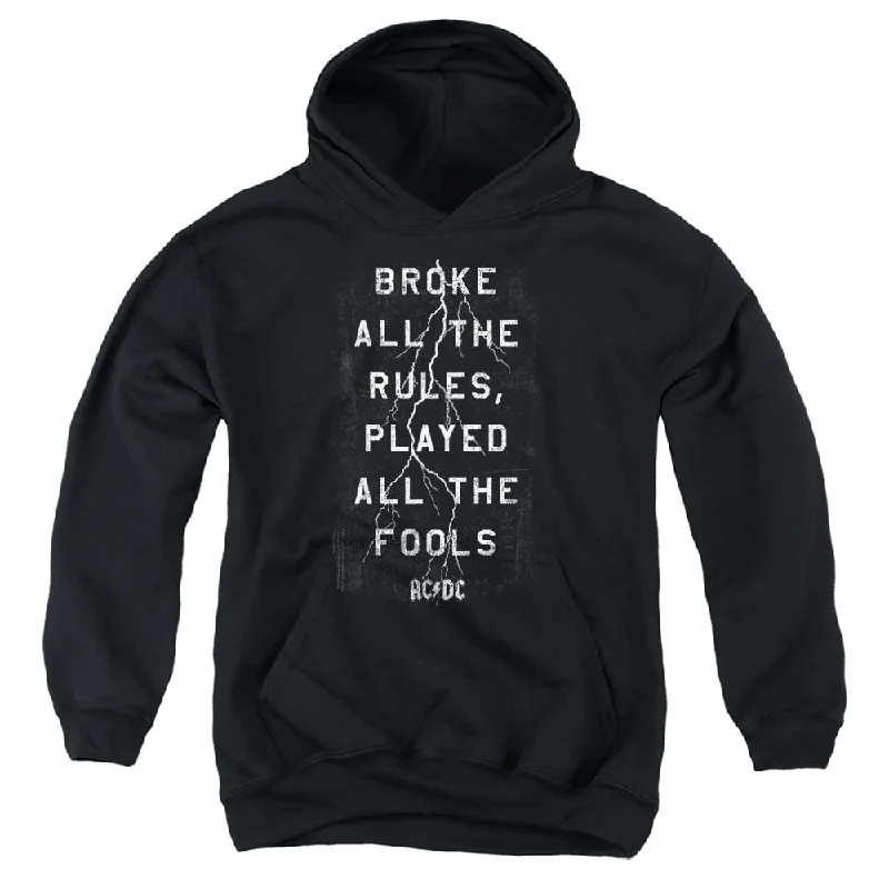 Season Finale Sale Kids AC/DC Hoodie Thunderstruck Youth Hoody