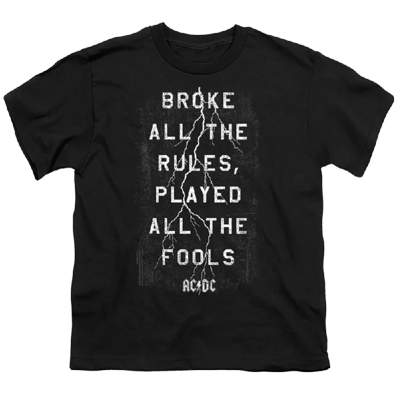 Online Exclusive Kids AC/DC T-Shirt Thunderstruck Youth Shirt