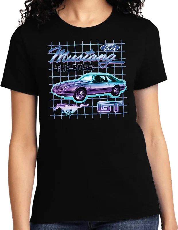 Today’s Deal Ladies Ford Mustang T-shirt Boss GT