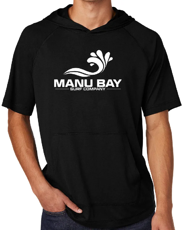 Extra Discounts Manu Bay Surf Company Logo Lightweight Hoodie Tee Shirt