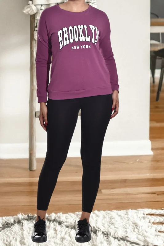 Lowest Prices Maroon Brooklyn Sweater