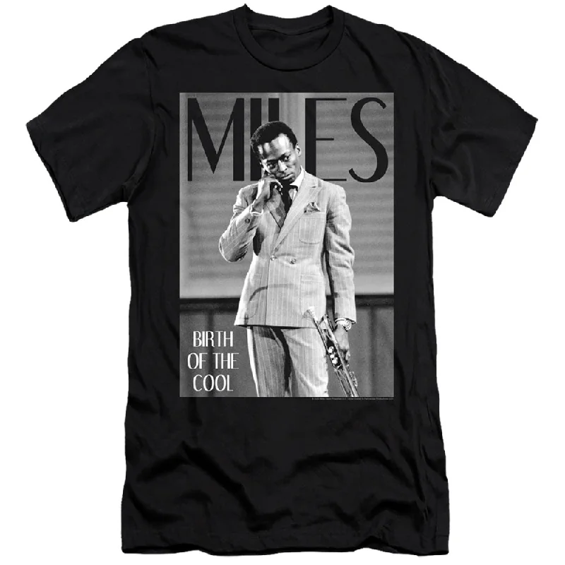Early Access Miles Davis Slim Fit T-Shirt Birth of the Cool Black Tee