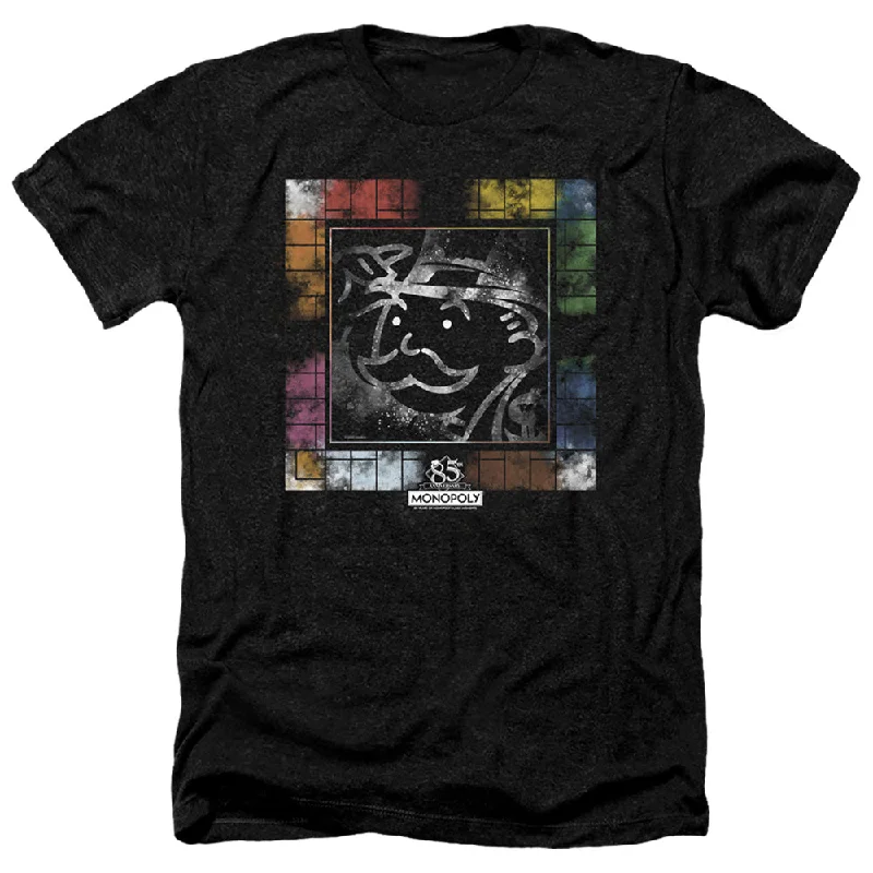 Doorbuster Deal Monopoly Heather T-Shirt Vintage Game Board Black Tee