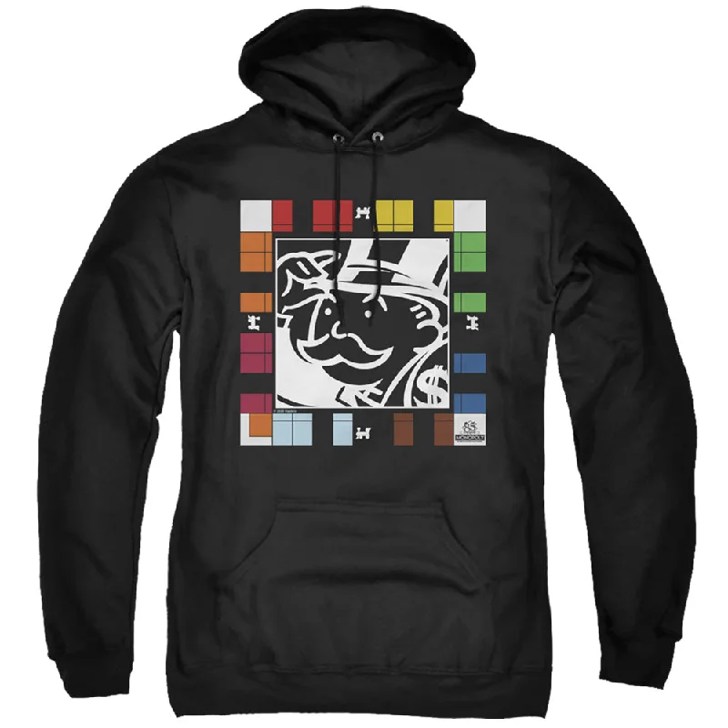 Savings Galore Monopoly Hoodie Game Board Black Hoody