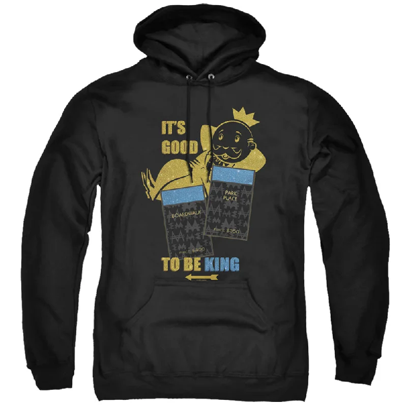 Markdowns Monopoly Hoodie Good to be King Black Hoody