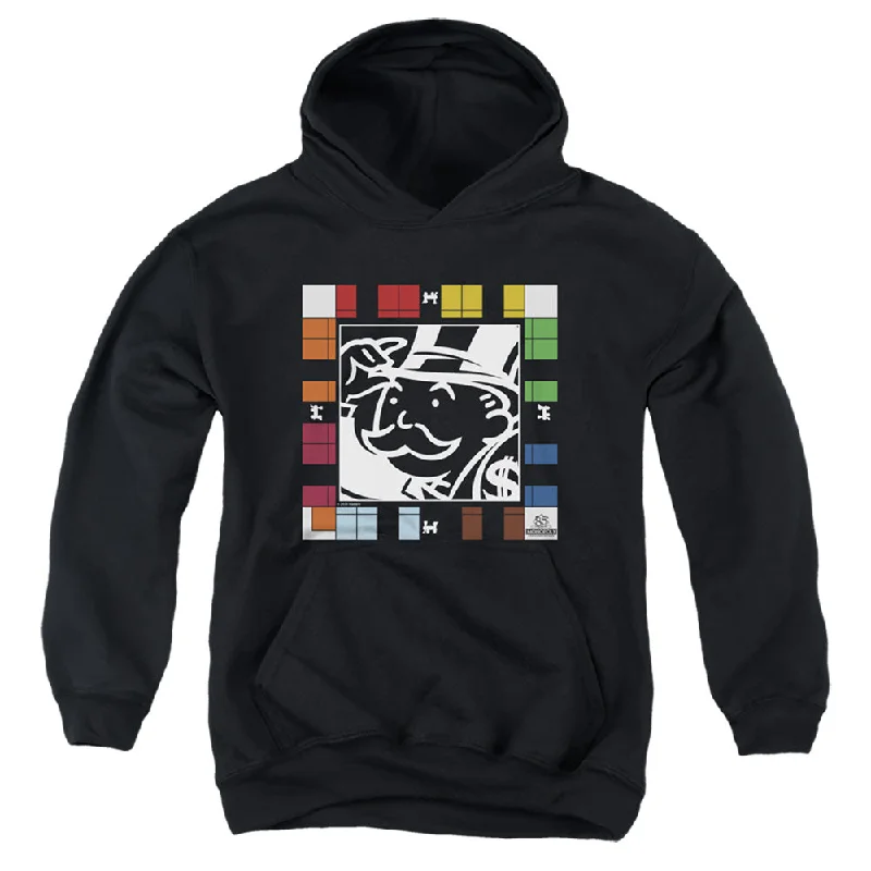 Today’s Deal Monopoly Kids Hoodie Game Board Black Hoody
