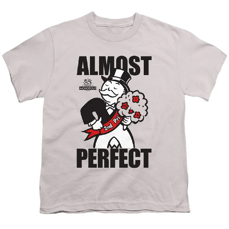 Bargain Prices Monopoly Kids T-Shirt Almost Perfect Silver Tee