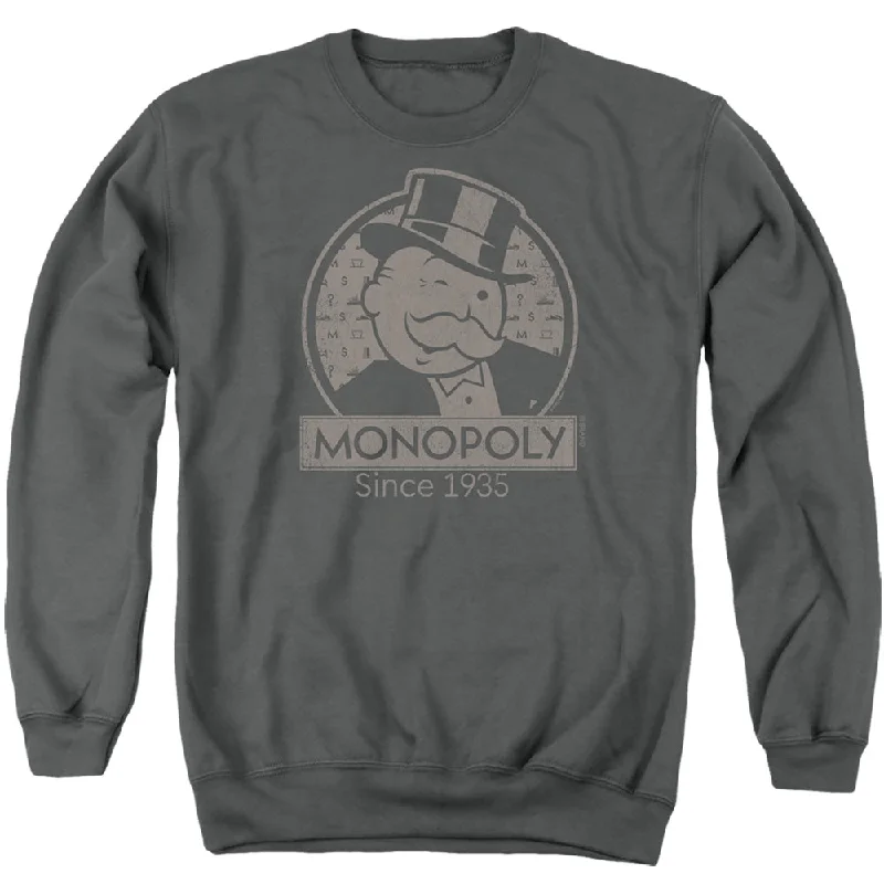 Stock Up and Save Monopoly Sweatshirt 85th Anniversary Charcoal Pullover