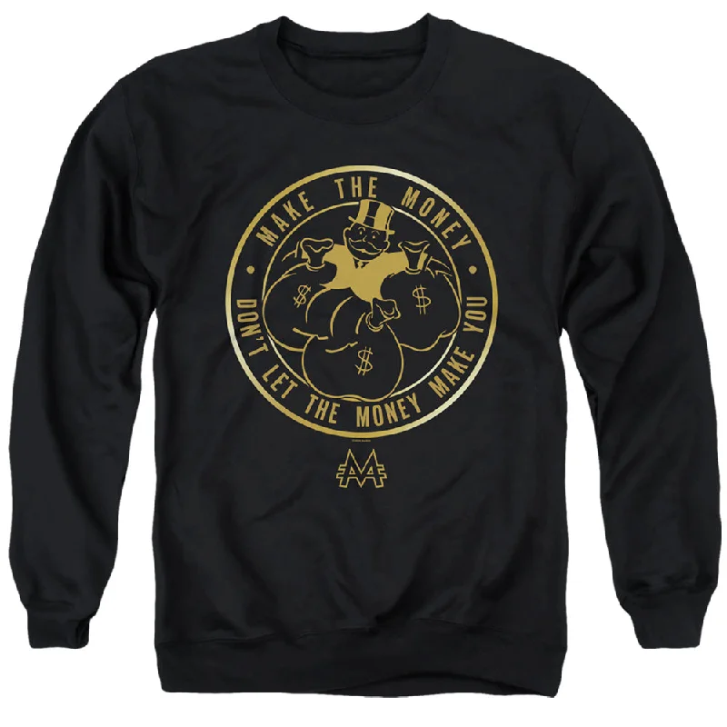 Deep Discounts Monopoly Sweatshirt Make The Money Black Pullover