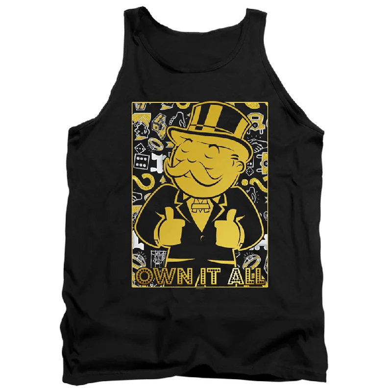 Mega Sale Monopoly Tanktop Own it All Black Tank