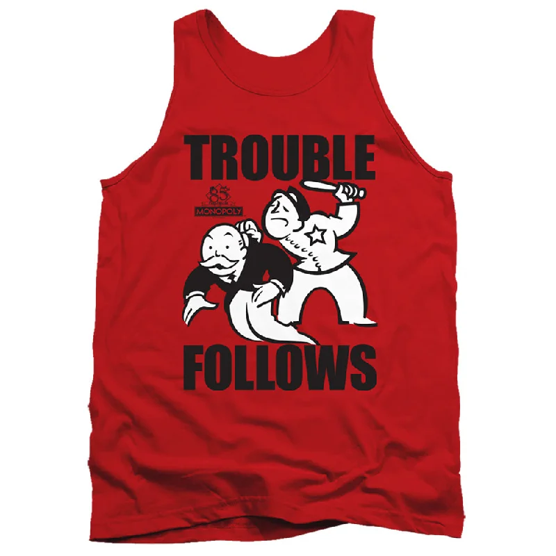 Massive Deals Monopoly Tanktop Trouble Follows Red Tank