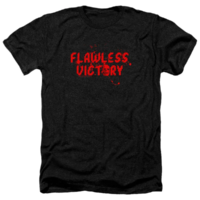 Today's Special Mortal Kombat Klassic Heather T-Shirt Flawless Victory Black Tee