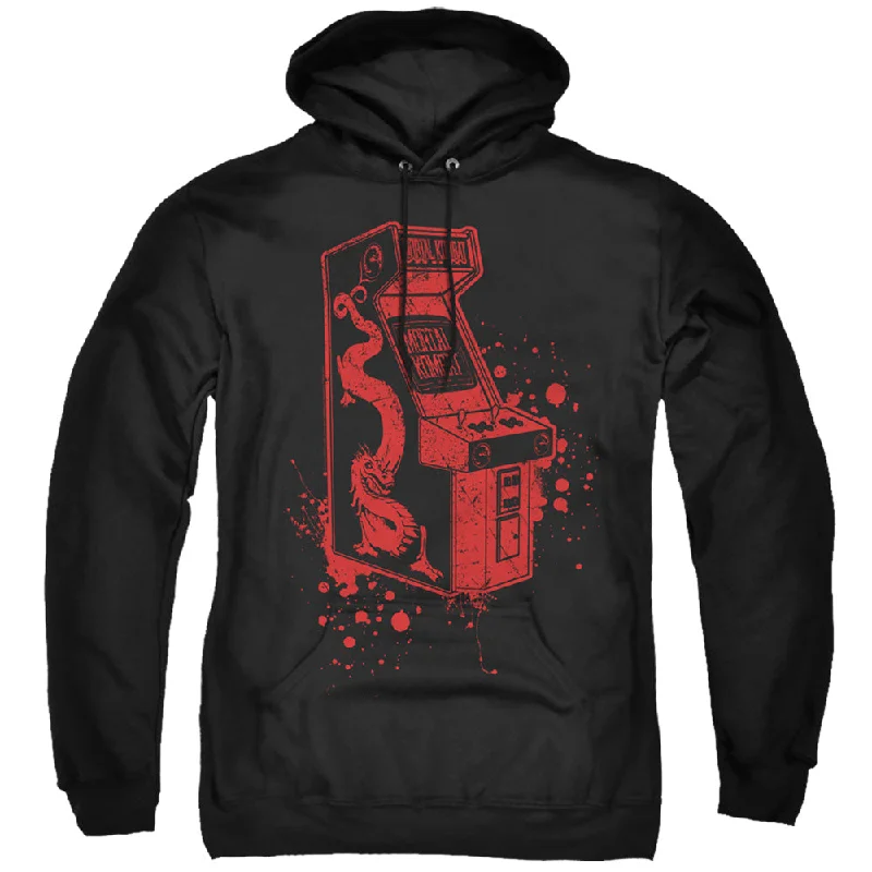 Great Deals Mortal Kombat Klassic Hoodie Arcade Game Black Hoody
