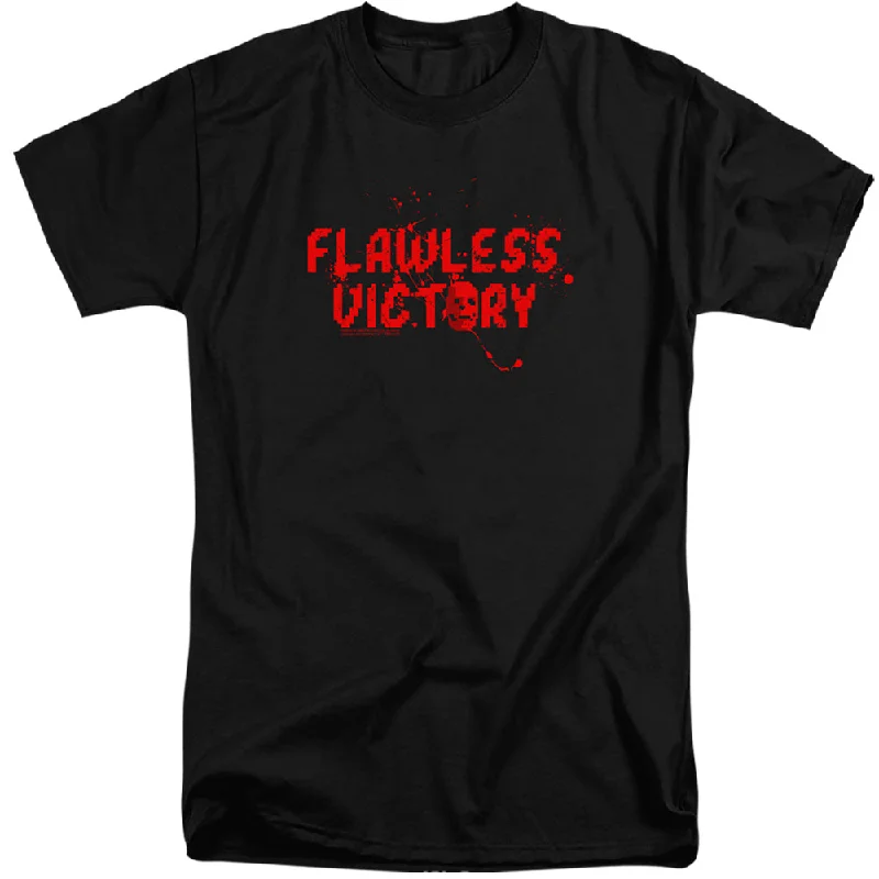 Big Discounts Mortal Kombat Klassic Tall T-Shirt Flawless Victory Black Tee