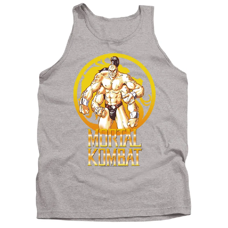 Exclusive Savings Mortal Kombat Klassic Tanktop Goro Athletic Heather Tank